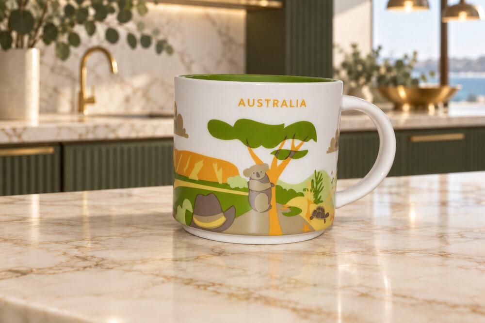 Starbucks Australia You Are Here Mug 14 oz Koala Kangaroo Coffee Cup